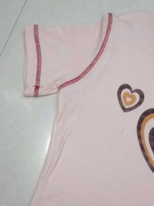 Crop Top with Heart  🤎