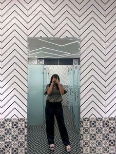 Highwasted Korean Black Trousers