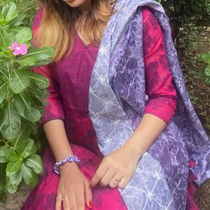 Elegant Pink Kurta Set