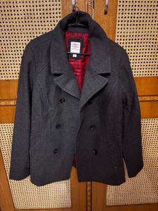 Stylish Grey pure whool coat