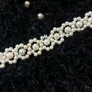 Pearl Beaded Choker