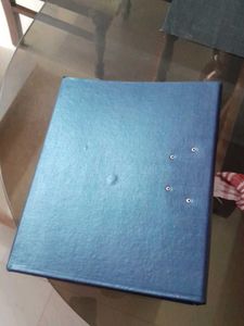 Blue Office File Binder