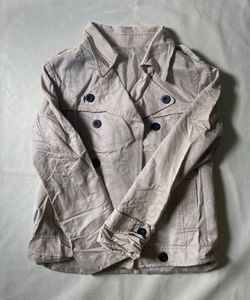 Mind club beige doubled breast jacket