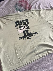 GREEN CROP OVERSIZED TSHIRT