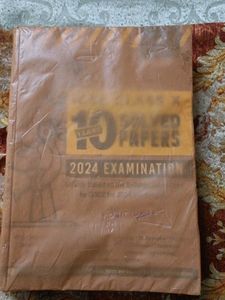 10 Years Solved Papers - 2024 CISCE
