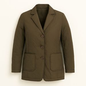 Olive Green Blazer Jacket