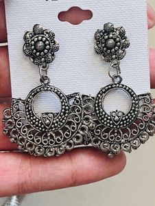 Woman Oxide Earrings Set of three