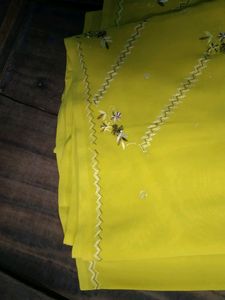 Yellow Saree