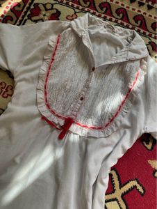 White Kurta For Women
