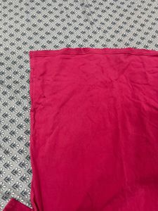 Pink T Shirt With White Shorts