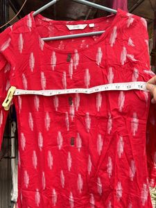 Hot Red Kurti