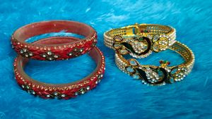 Pack Of Two Gorgeous Bangle Set