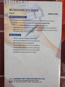 Business Studies - Class XI