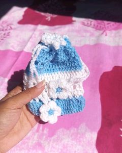 Kawai Crochet Pouch