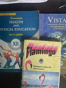 Class XII Textbook Bundle english and P.E