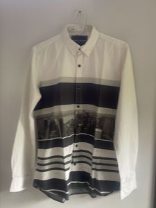 Vettorio Fratini 40 Size Printed Cotton Shirt