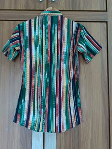 Shirt With Front Open Buttons