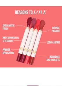 Myglamm Lit Matte Lip Color :- Cherry Tap