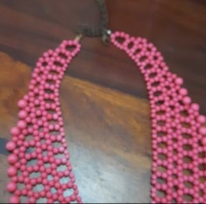 Brand New handmade Raavista Bead Work Collar Neckl