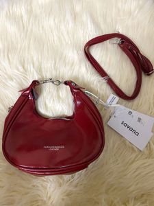 🍓 Savana Red Handbag 👜