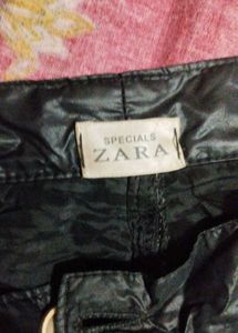Zara Winter Leather Finish Trouser