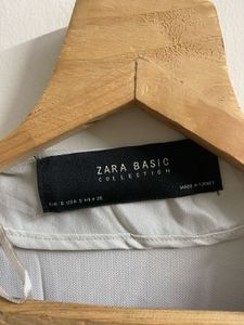 Zara front open dress