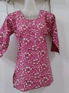 Printed Short Kurti For Women