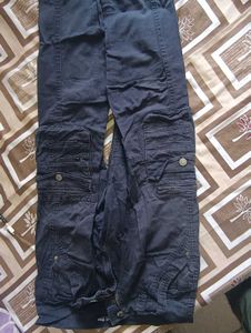 Dark Blue Cargo Pants
