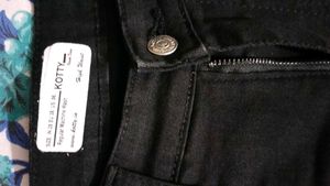Black Flared Jeans
