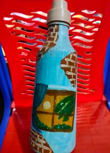 Hand-Painted Bottle Show Pieces Combo