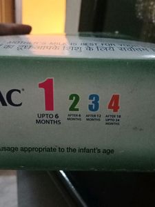 Infant formula milk 🍼