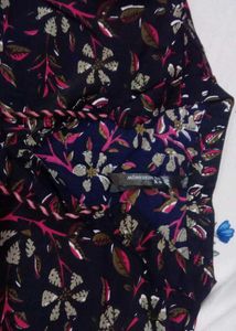 Floral Print Tunic Top