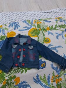 Denim Jacket For Kid Girls