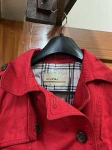 Red Trench Coat for christmas and winter