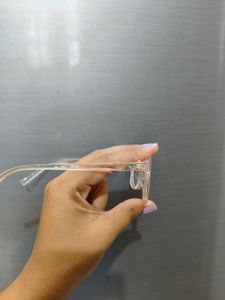 Transparent Unisex Eyeglass Frame