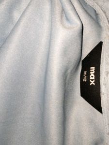 Light Blue Crop Top