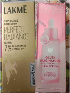 Combo Lakme Perfect Radiance, Ponds Gluta