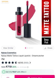 Naykaa Liquid Lipstick Pack Of 2