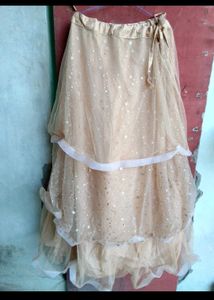 Sparkle Tulle Layered Skirt