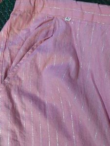 Khadi Cotton Kurta With Pant