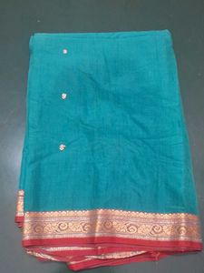 Pure Cotton Butta Saree without Blouse