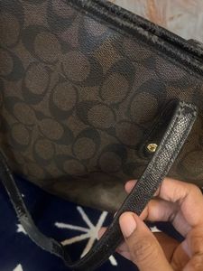 Coach Signature Tote Bag