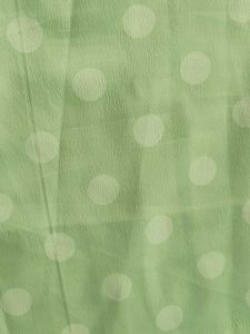 Light Green Colour With White Circles Design