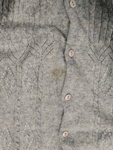 Vintage Grey Knit Cardigan
