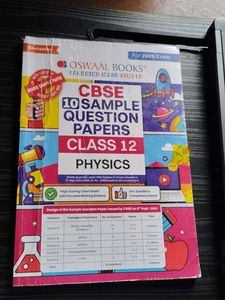 CBSE Class 12 Physics Sample Papers