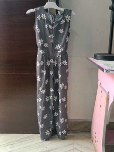Floral Print Jumpsuit