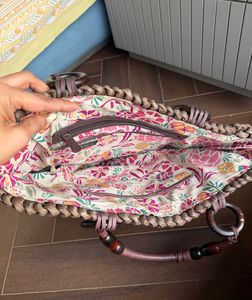 boho Woven Tote Bag