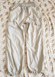 korean beige Cargo Pants