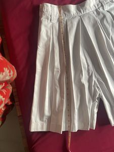 White Pleated Skirt School Uniform