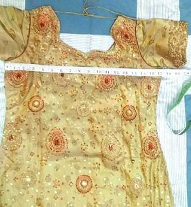 Embroidered Pajami Suit
